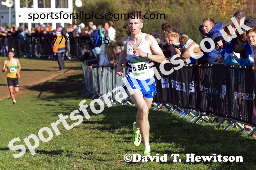 Junior Mens 2025 National Cross Country Relays, Berry Hill Park, Mansfield. Photo: David T. Hewitson/Sports for All Pics